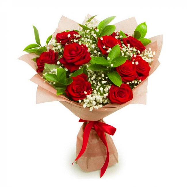 Букет цветов "Пылкое признание" Букет цветов "Пылкое признание"